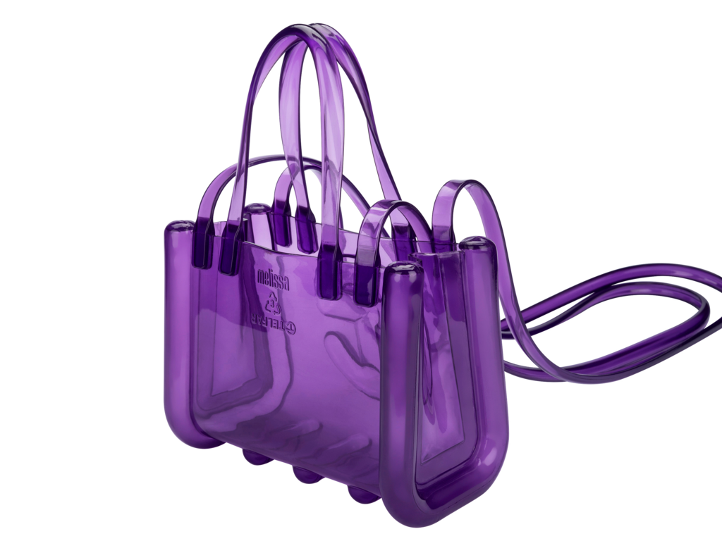 Melissa x Telfar Small Jelly Shopper Purple