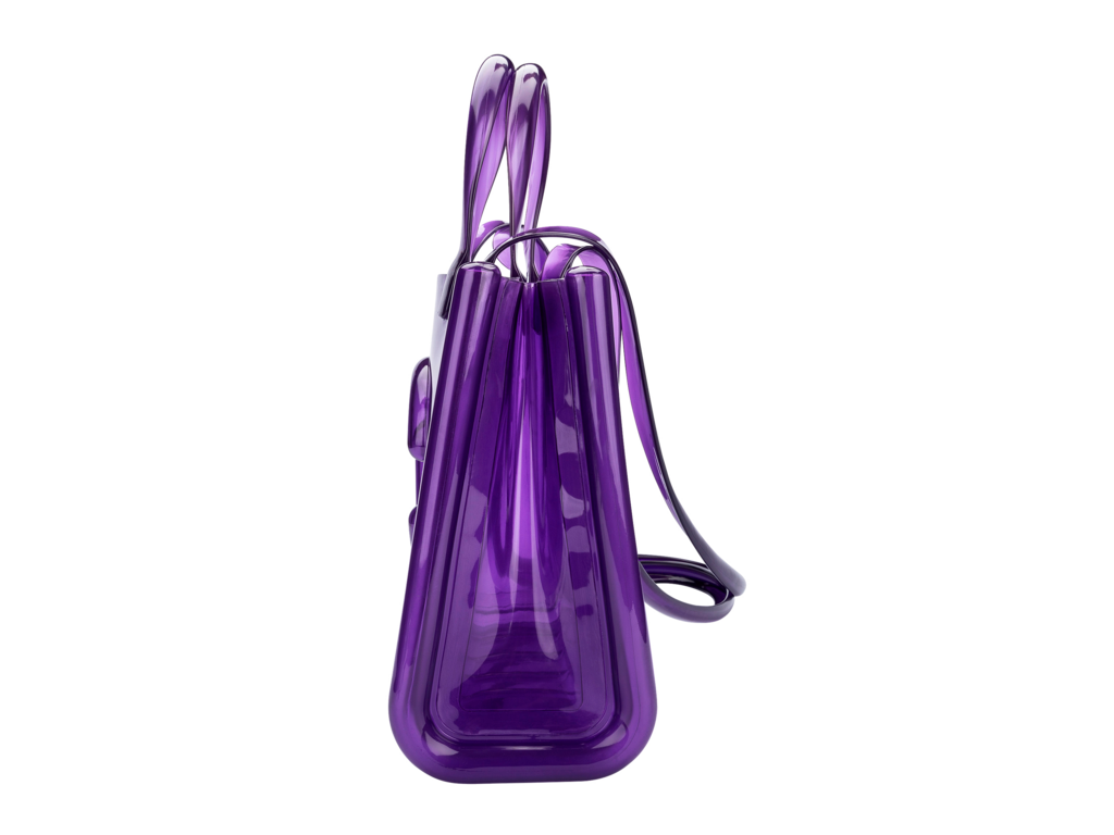 Melissa x Telfar Medium Jelly Shopper Purple