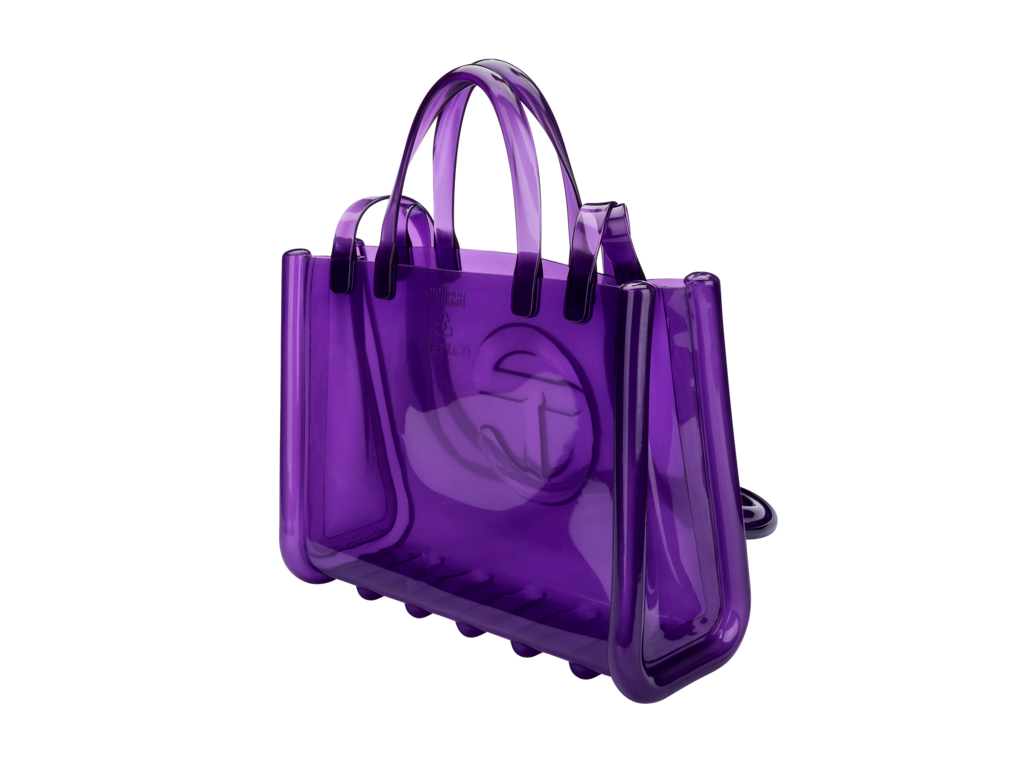 Melissa x Telfar Medium Jelly Shopper Purple