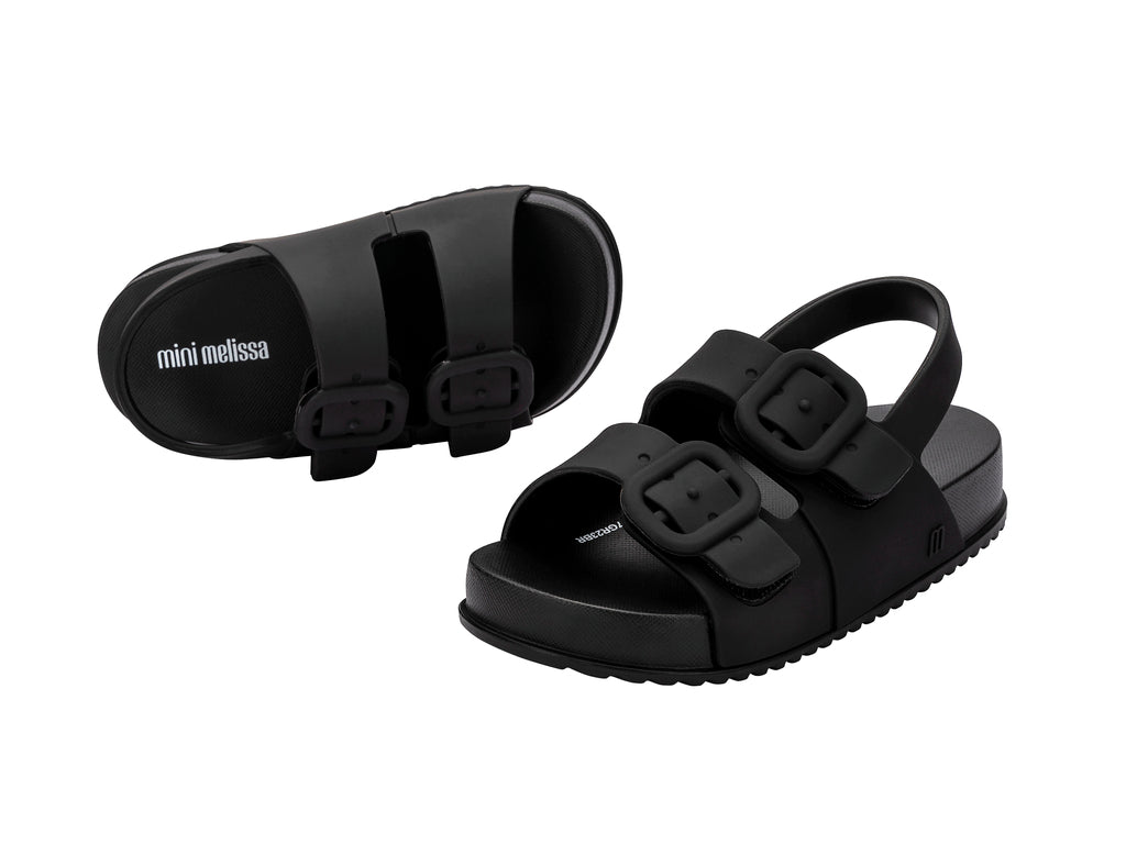 Mini Melissa Cozy Sandal BB Black