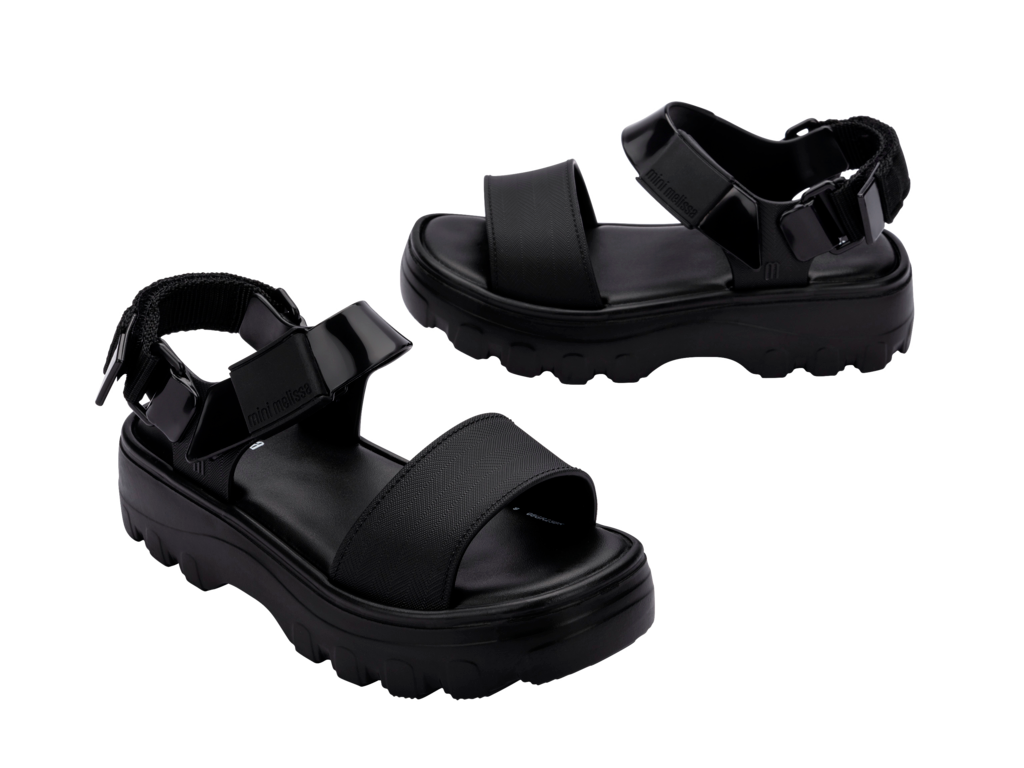 Mel Melissa Kick Off Sandal Black