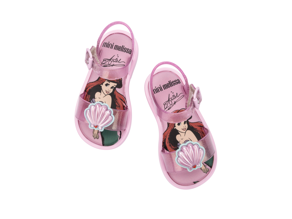 Mini Melissa Mar Sandal Disney Princess Ariel