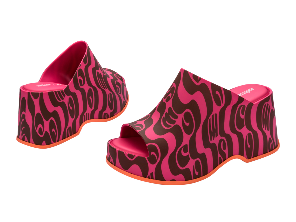 Melissa Patty Orla + Cosmo Pink/Black