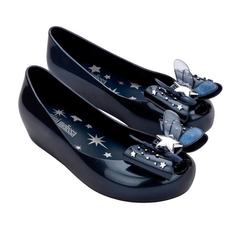 Mel MELISSA Ultragirl Star II Blue Metallic