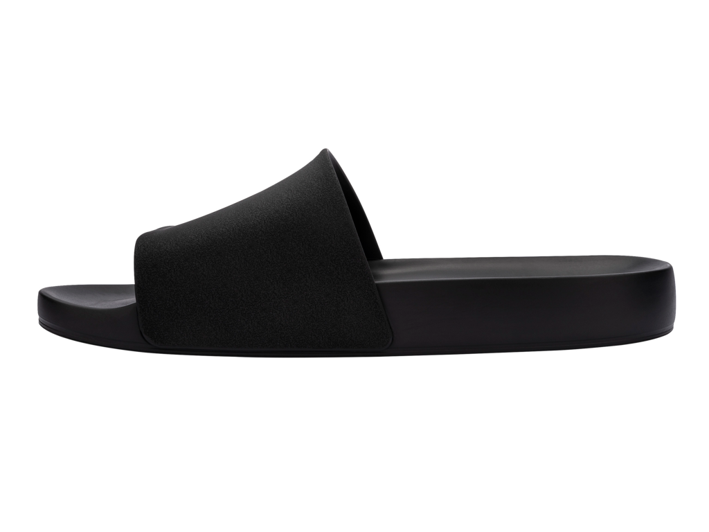 Melissa Flowing Slide Black – melissa shoes Japan