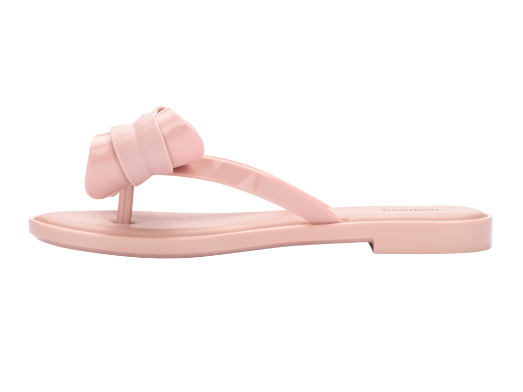 Melissa Flip Flop Slim V Pink/Pink Glitter