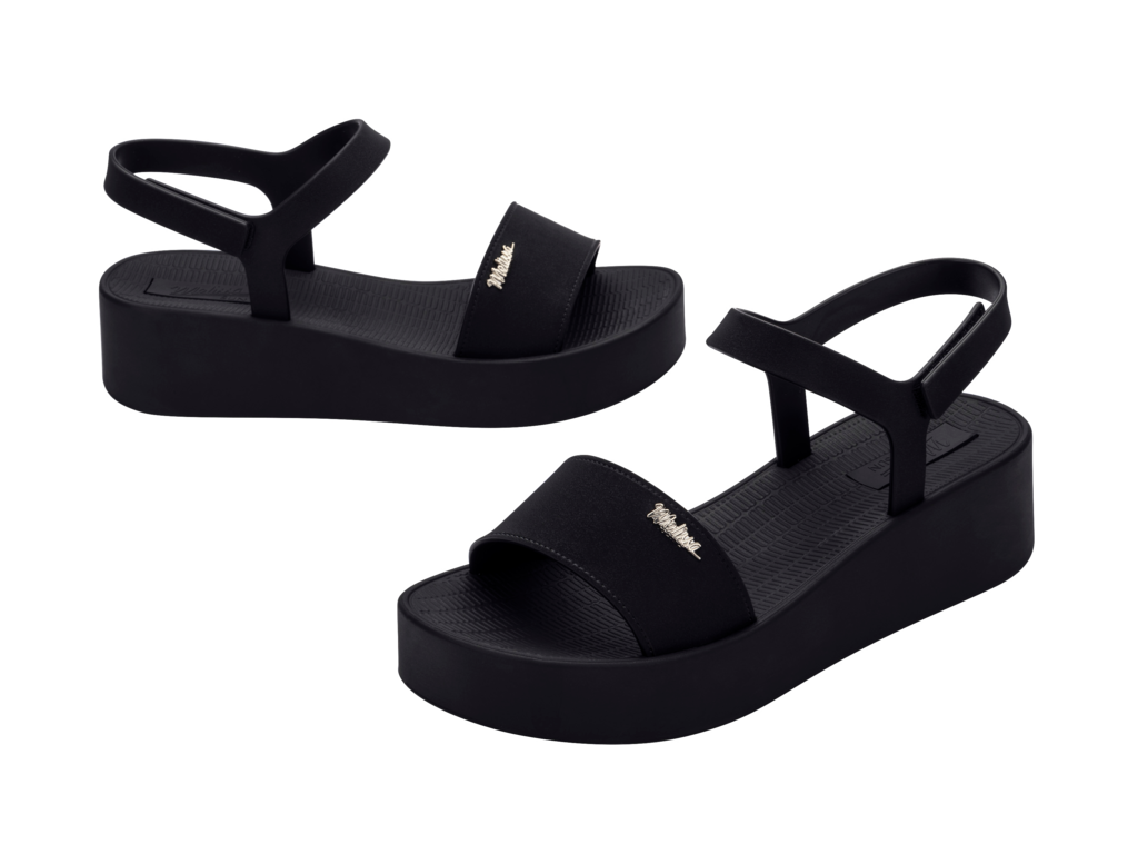 Melissa Sun Laguna Platform Black