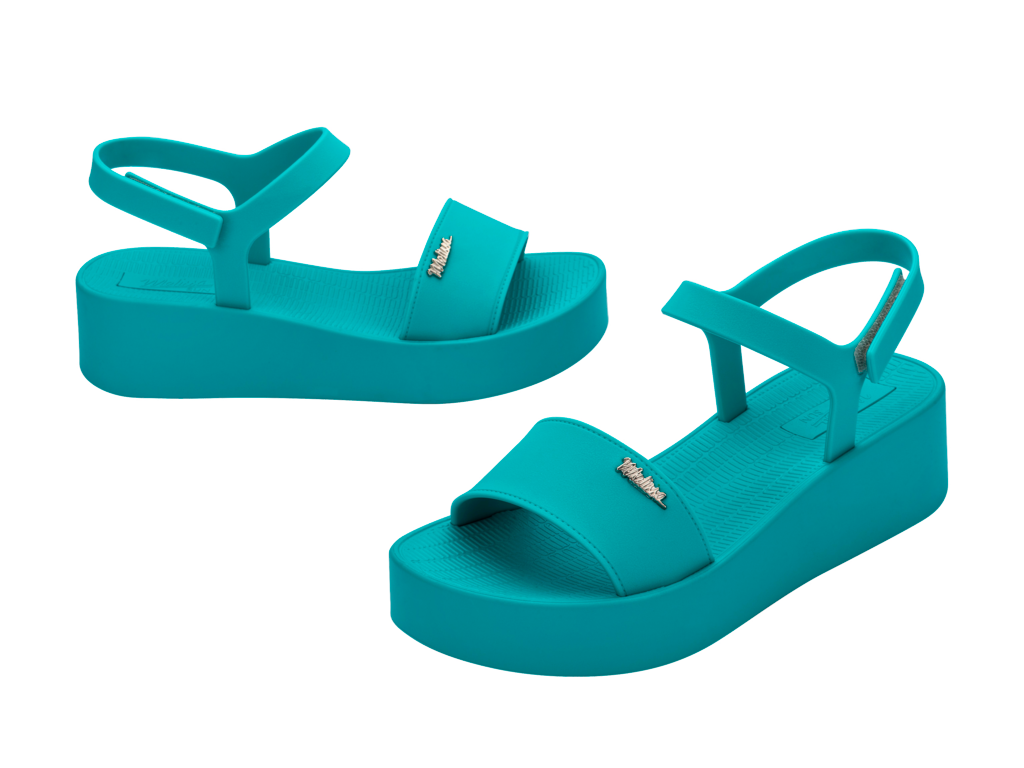 Melissa Sun Laguna Platform Blue