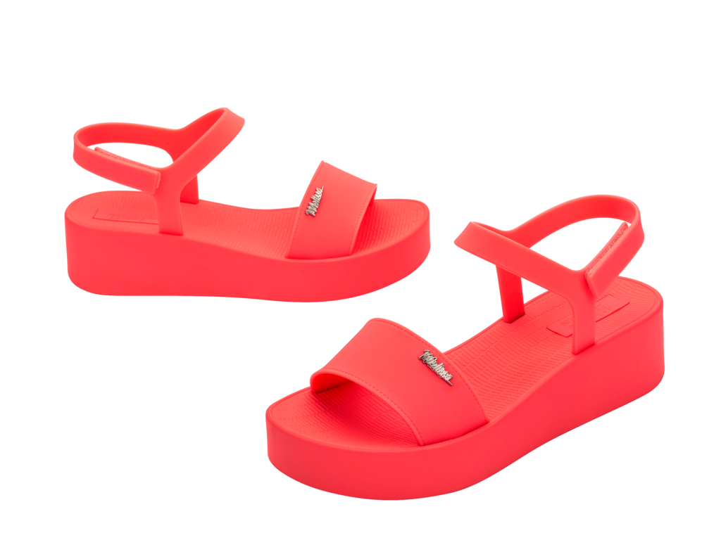 Melissa Sun Laguna Platform Red