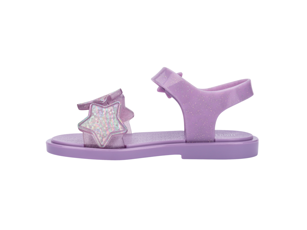 Mini Melissa Sparkly Glitter Lilac
