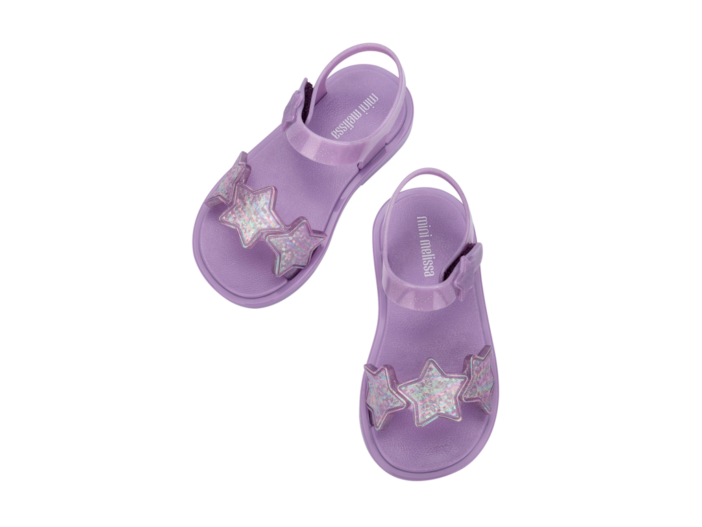 Mini Melissa Sparkly Glitter Lilac
