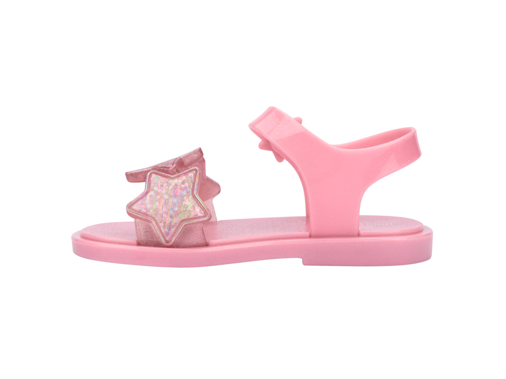 Mini Melissa Sparkly Glitter Pink