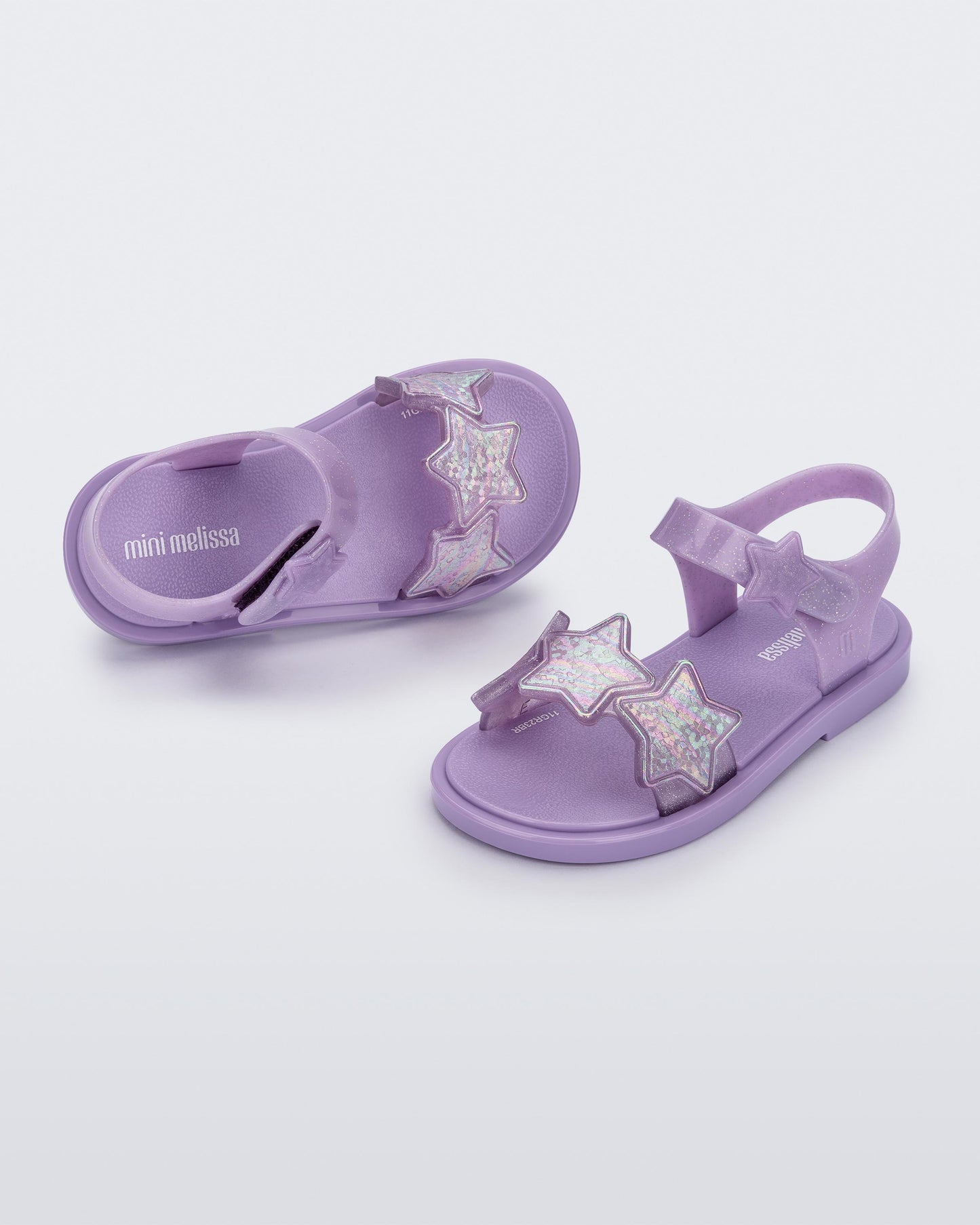 Mini Melissa Sparkly Glitter