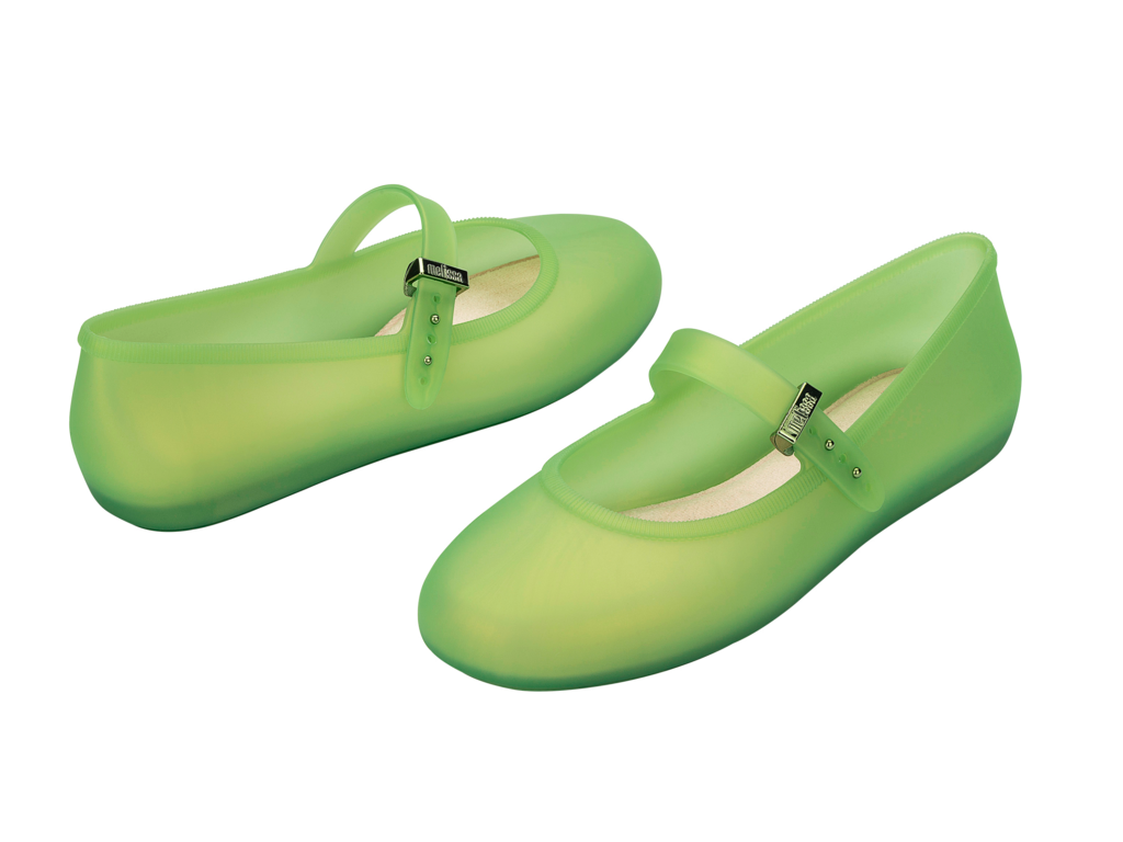 Melissa Soft Ballerina Green