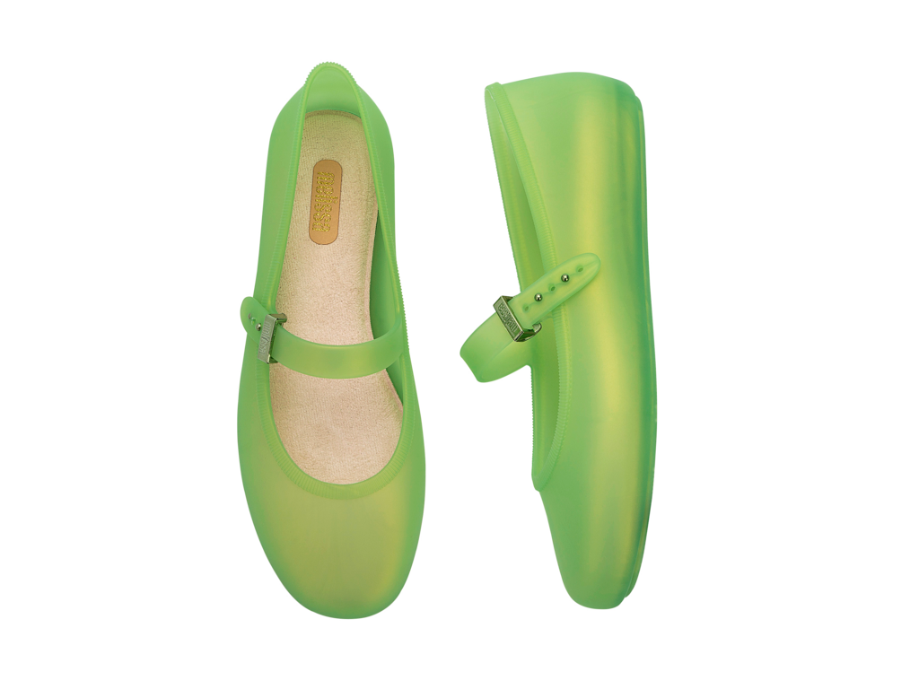 Melissa Soft Ballerina Green