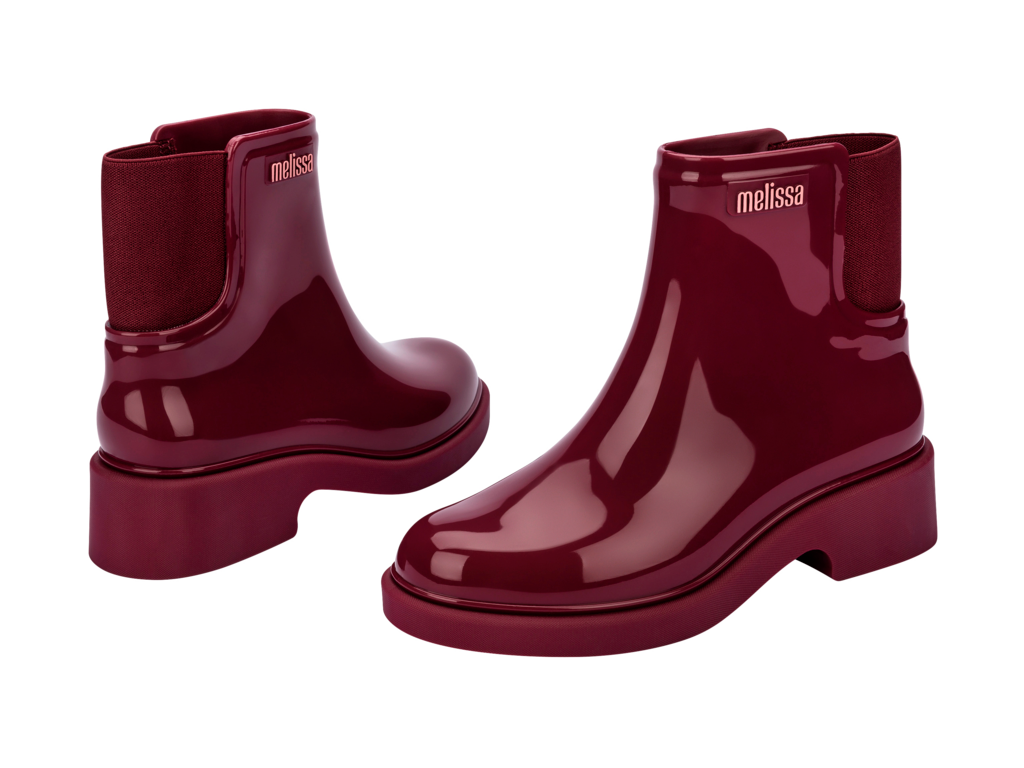 Melissa Chelsea Boot Red