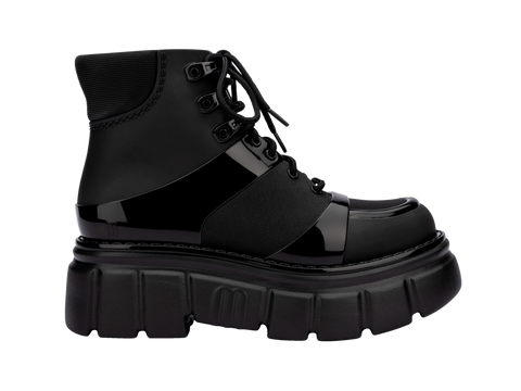Amazon.com | Melissa Flower Boots Black made by Menghi Made in Italy size 8  | Boots
