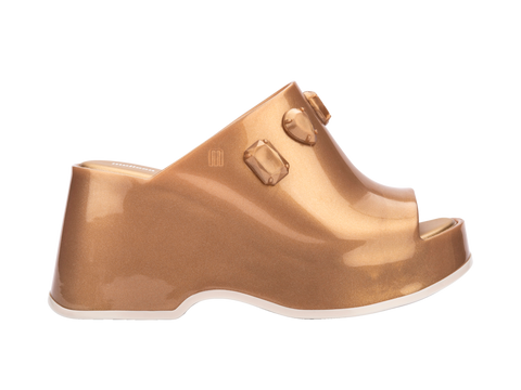 undercover×melissa スタッズ付きサンダル ベージュ UNDERCOVER X MELISSA 