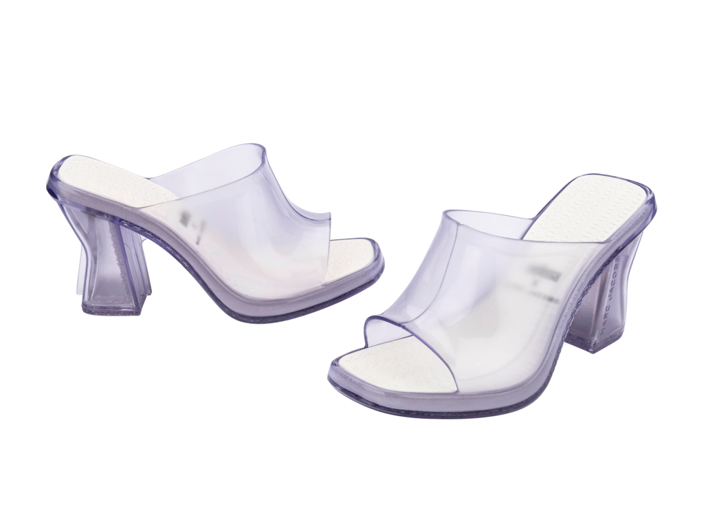 Melissa Mule x MARC JACOBS Clear/White