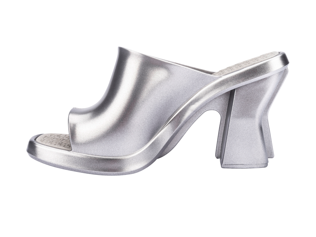 Melissa Mule x MARC JACOBS Silver/Grey