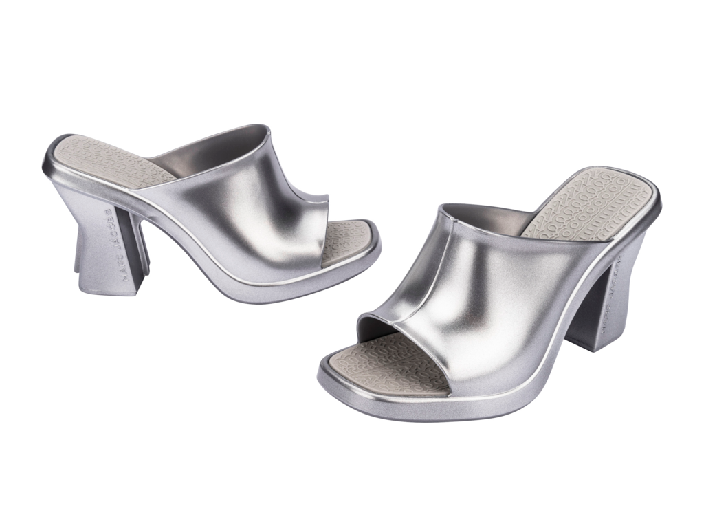 Melissa Mule x MARC JACOBS Silver/Grey