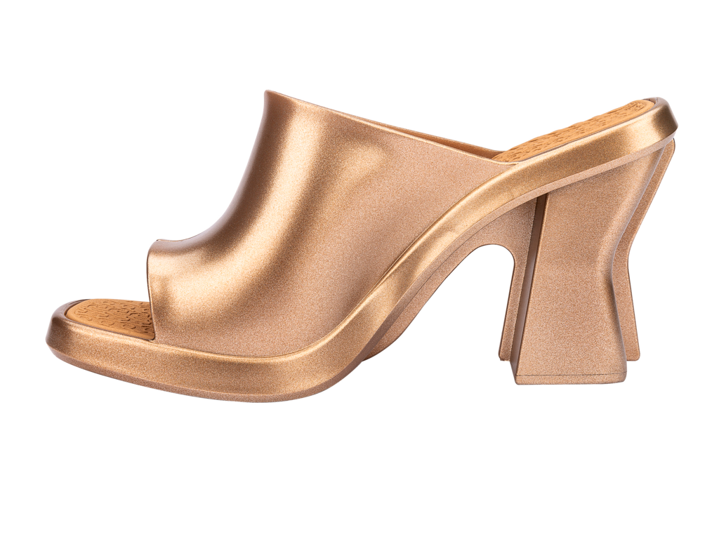 Melissa Mule x MARC JACOBS Gold/Beige