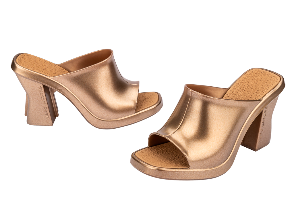 Melissa Mule x MARC JACOBS Gold/Beige