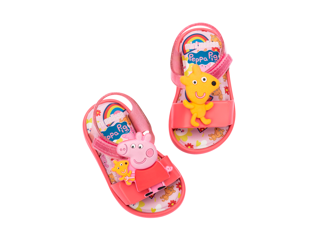 Mini Melissa Jump + Peppa Pig Pink/Yellow