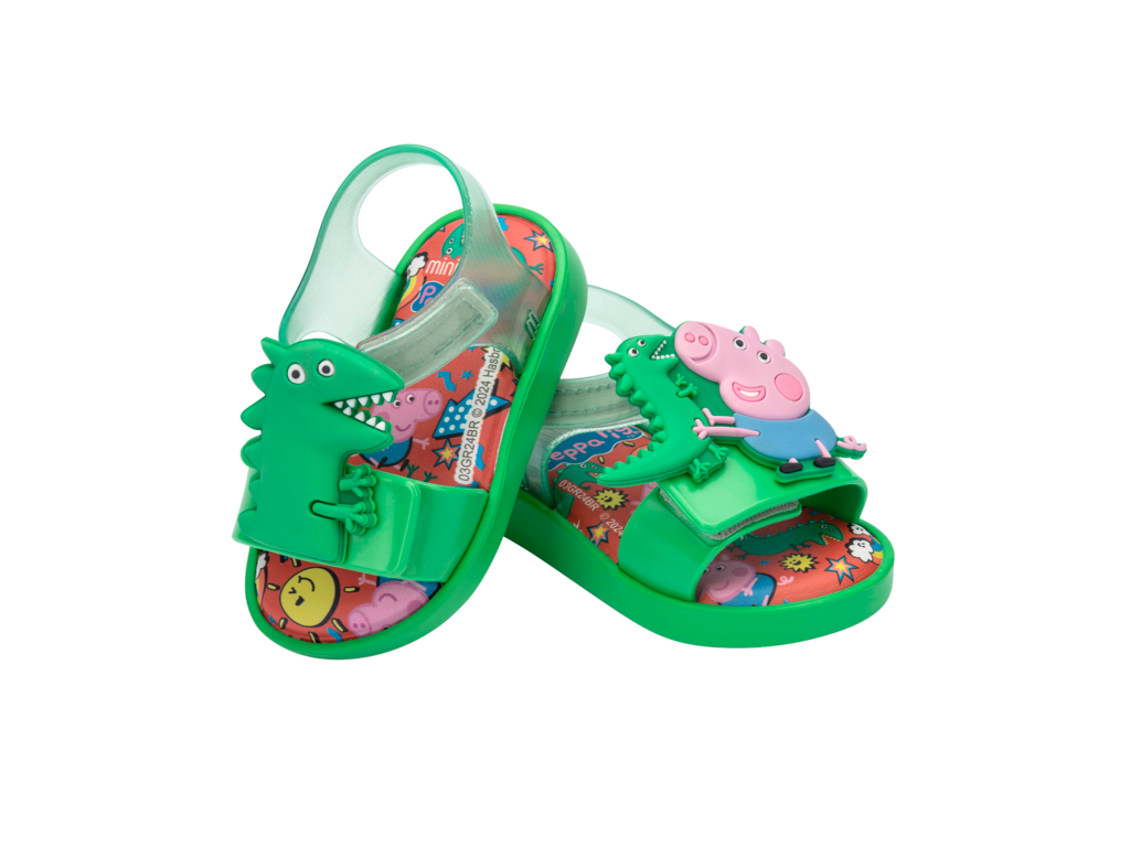 Mini Melissa Jump + Peppa Pig Green/Pink