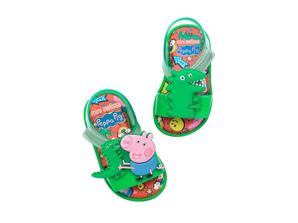 Mini Melissa Jump + Peppa Pig Green/Pink