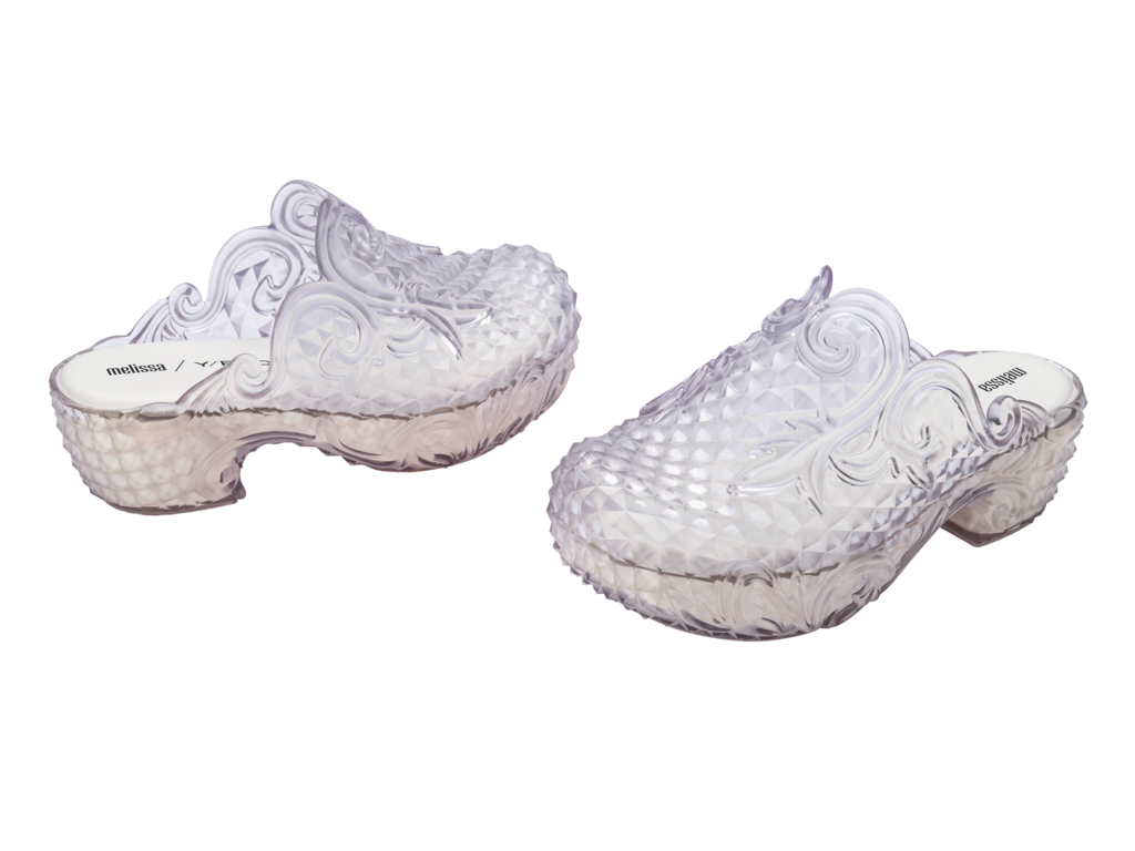 Melissa Court Clog + Y/Project Clear/White