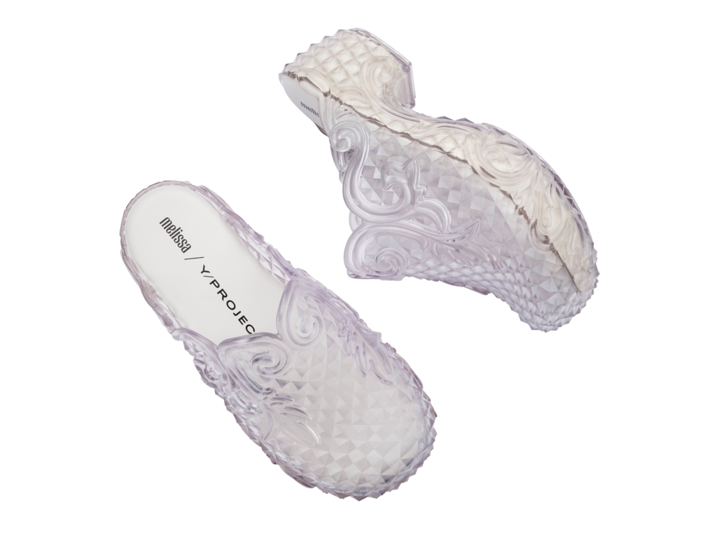 Melissa Court Clog + Y/Project Clear/White