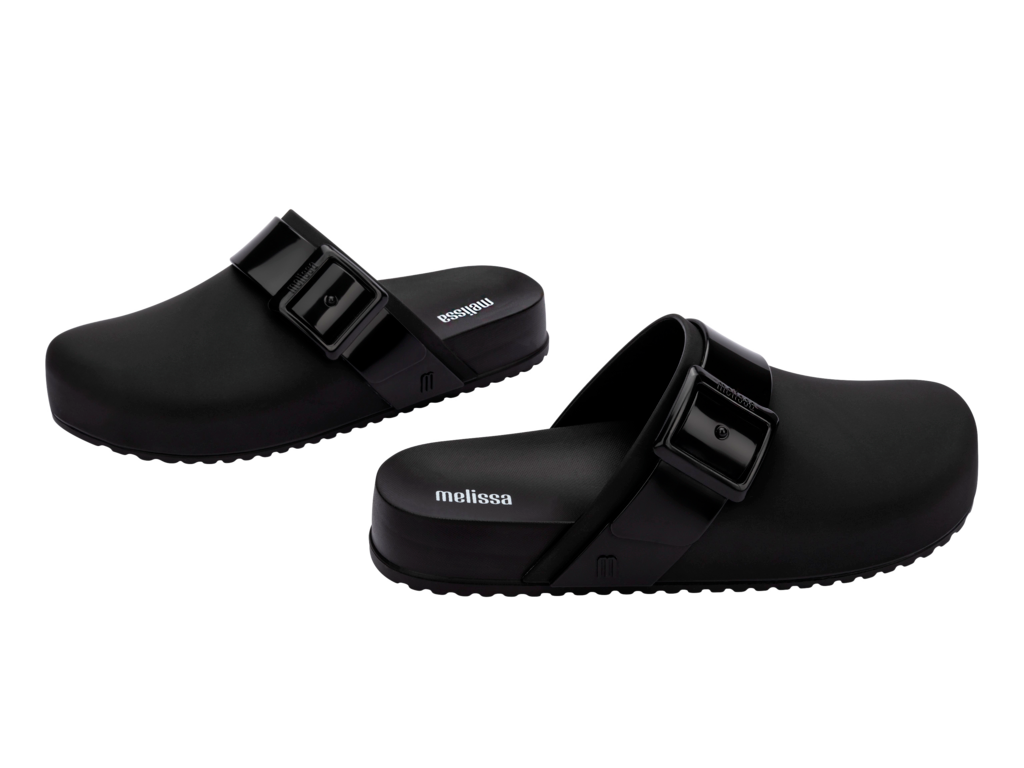 Melissa Cozy Clog Black