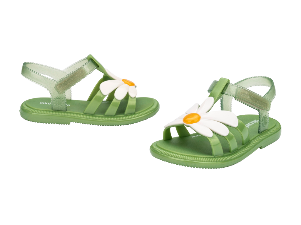 Mini Melissa Hip Bloomy Green