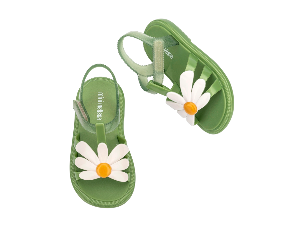 Mini Melissa Hip Bloomy Green