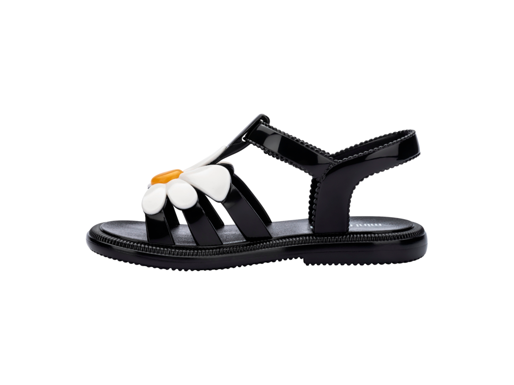 Mini Melissa Hip Bloomy Black/White