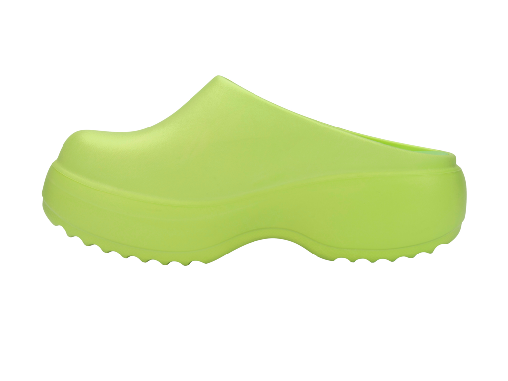 Melissa Free Clog Platform Green