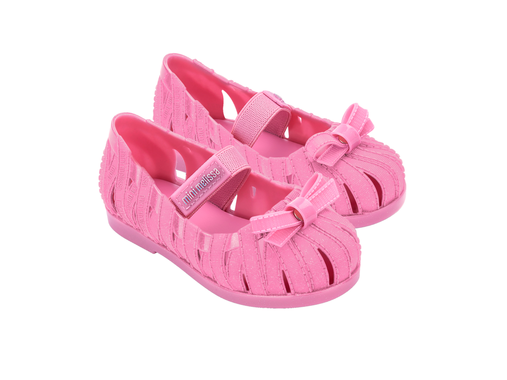 Mini Melissa M Lover Ballerina Glitter Pink