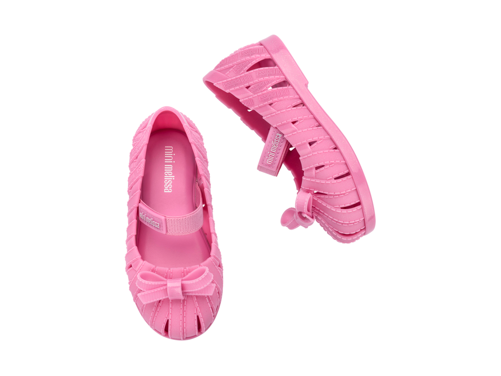 Mini Melissa M Lover Ballerina Glitter Pink