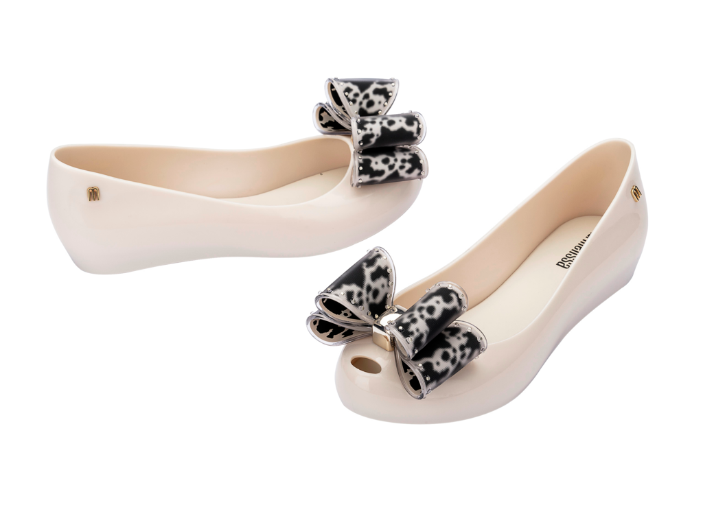 Melissa Ultragirl Classic Bow Beige/Black