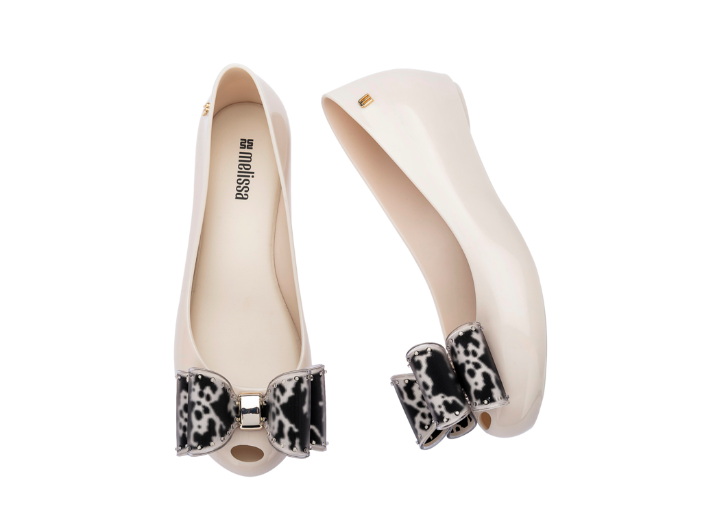 Melissa Ultragirl Classic Bow Beige/Black