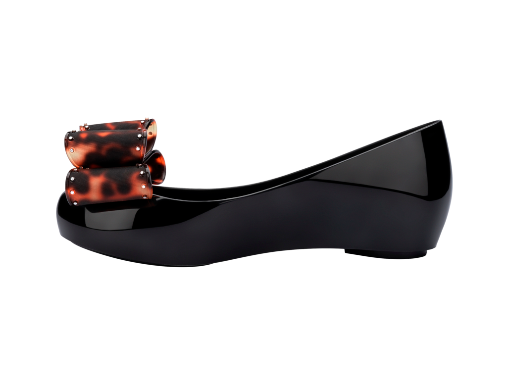 Melissa Ultragirl Classic Bow Black/Tortoiseshell