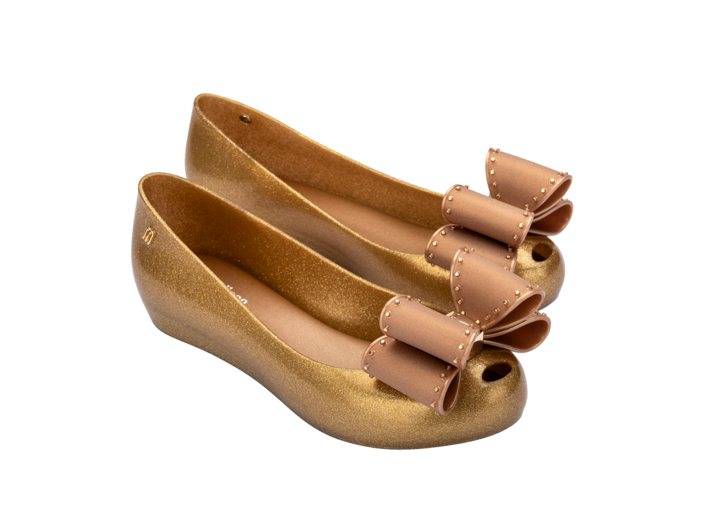 Melissa Ultragirl Classic Bow Pearly Beige