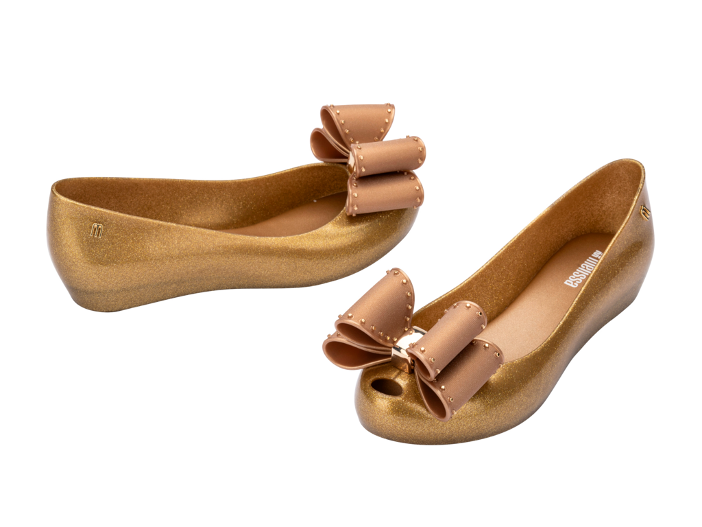 Melissa Ultragirl Classic Bow Pearly Beige