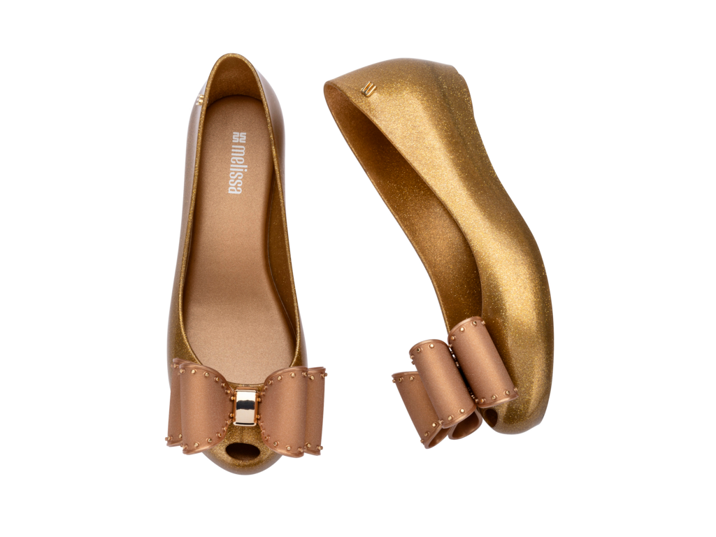 Melissa Ultragirl Classic Bow Pearly Beige