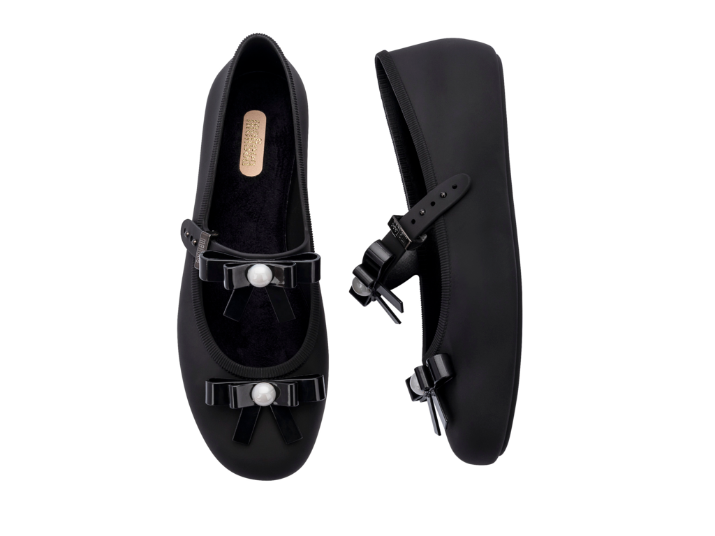 Melissa Soft Ballerina Bow Black