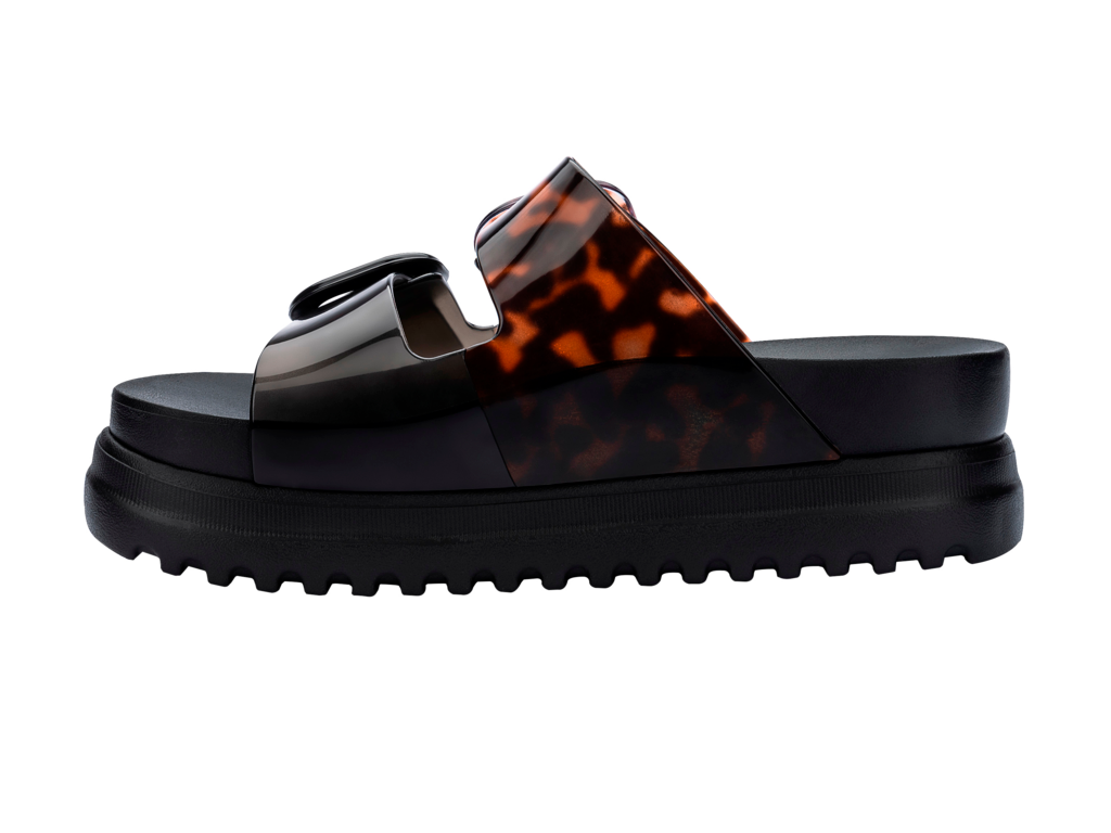 Melissa Cozy Platform Black/Tortoiseshell