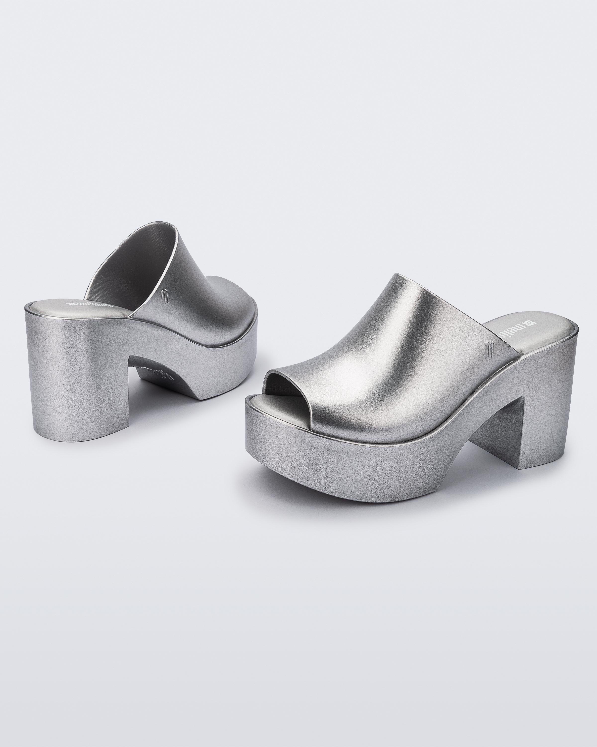 Melissa Mule Hype Metallic