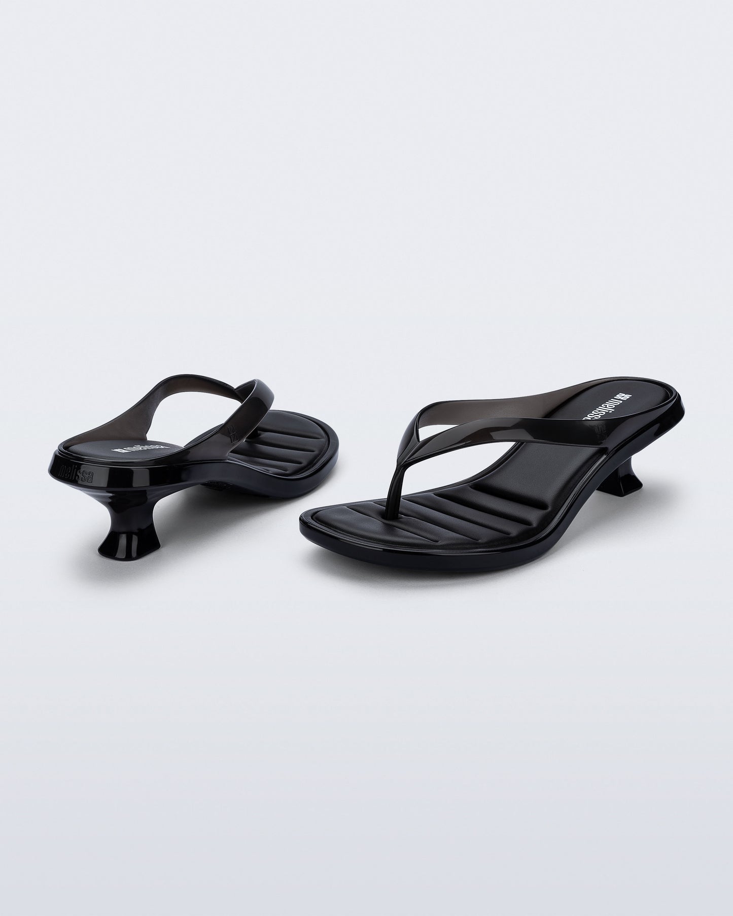 Melissa Thong Kitten Heel