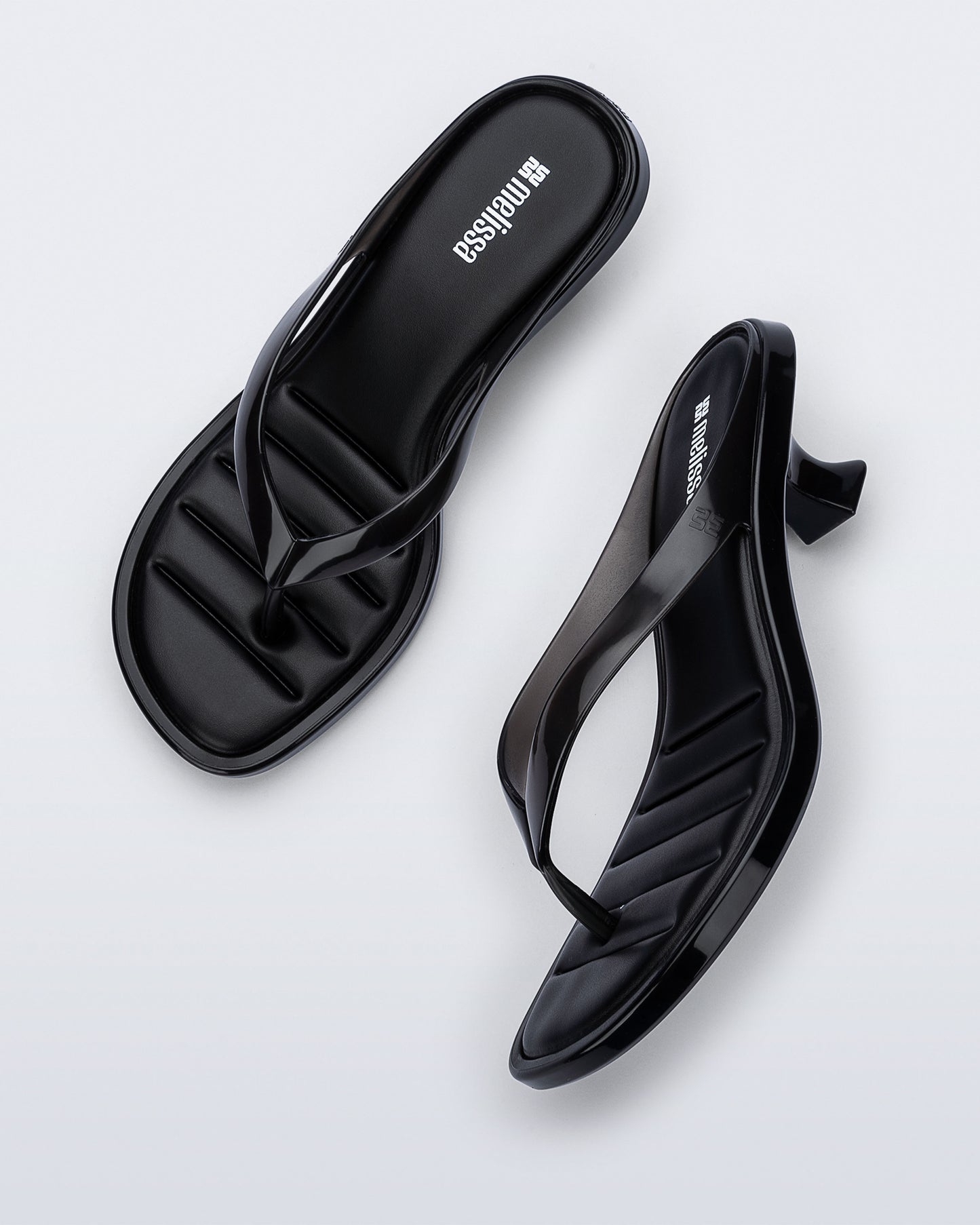 Melissa Thong Kitten Heel
